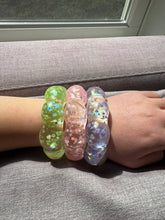 Load image into Gallery viewer, orange Feelzies™ Original Squishy Bracelet: Sunburst Orange fidget