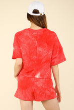 Load image into Gallery viewer, VERY J Quilted Washed Crop Top and Shorts Set