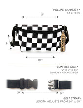 Load image into Gallery viewer, Checker Fanny Pack |Ultra-Slim Checker