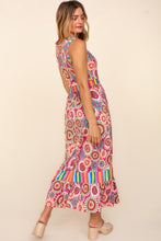 Load image into Gallery viewer, Haptics Full Size Crochet Sleeveless Maxi Dress with Side Pockets