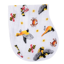 Load image into Gallery viewer, Maryland Baby Burp and Bib (Unisex)