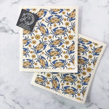 Load image into Gallery viewer, Maryland Blue Crab Swedish Dish Cloth