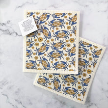 Load image into Gallery viewer, Maryland Blue Crab Swedish Dish Cloth