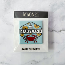 Load image into Gallery viewer, Maryland State Capital Fridge Magnet