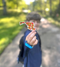 Load image into Gallery viewer, Maryland Black-Eyed Susan Watercolor Sticker