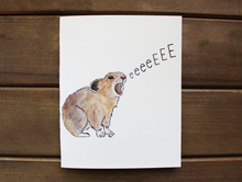 Load image into Gallery viewer, Pika Screams Card