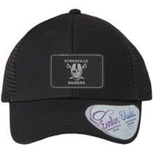 Load image into Gallery viewer, Sykesville Raiders womens black hat
