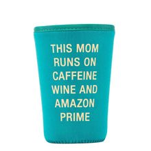 Load image into Gallery viewer, Mom Runs To-Go Cup Koozie
