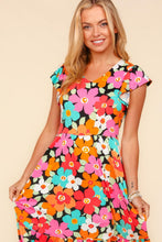 Load image into Gallery viewer, Haptics Floral Midi Dress with Side Pockets