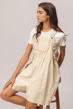 Load image into Gallery viewer, BiBi Back Patch Pocket Lace Trim Rompers