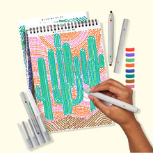 Load image into Gallery viewer, landscape FlowArt -Dot By Letter - Landscapes
