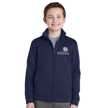 Load image into Gallery viewer, Sport-Tek® Youth Sport-Wick® Fleece Full-Zip Jacket CC Phoenix
