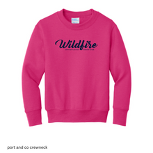 Load image into Gallery viewer, CCSC-WILDFIRE- Port and co unisex adult crewneck-pink
