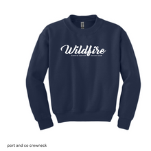Load image into Gallery viewer, CCSC-WILDFIRE- Port and co unisex adult crewneck-navy
