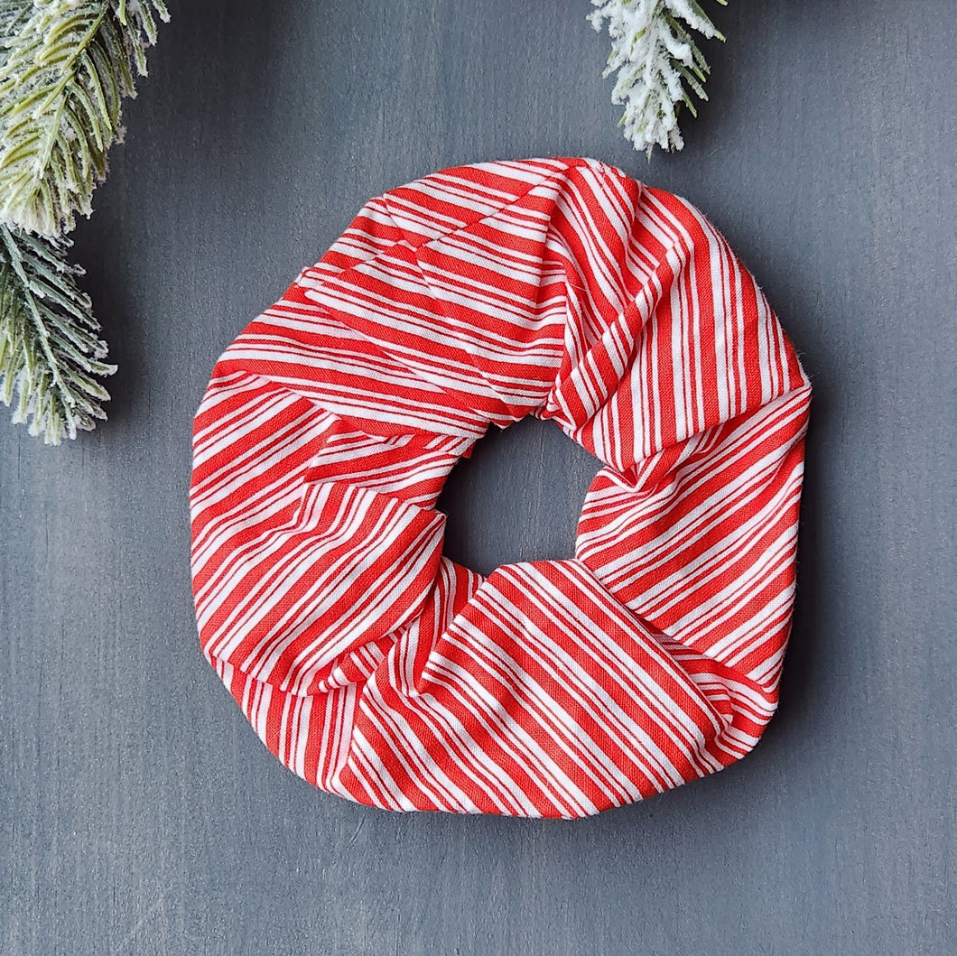Candy Cane Stripe Scrunchie