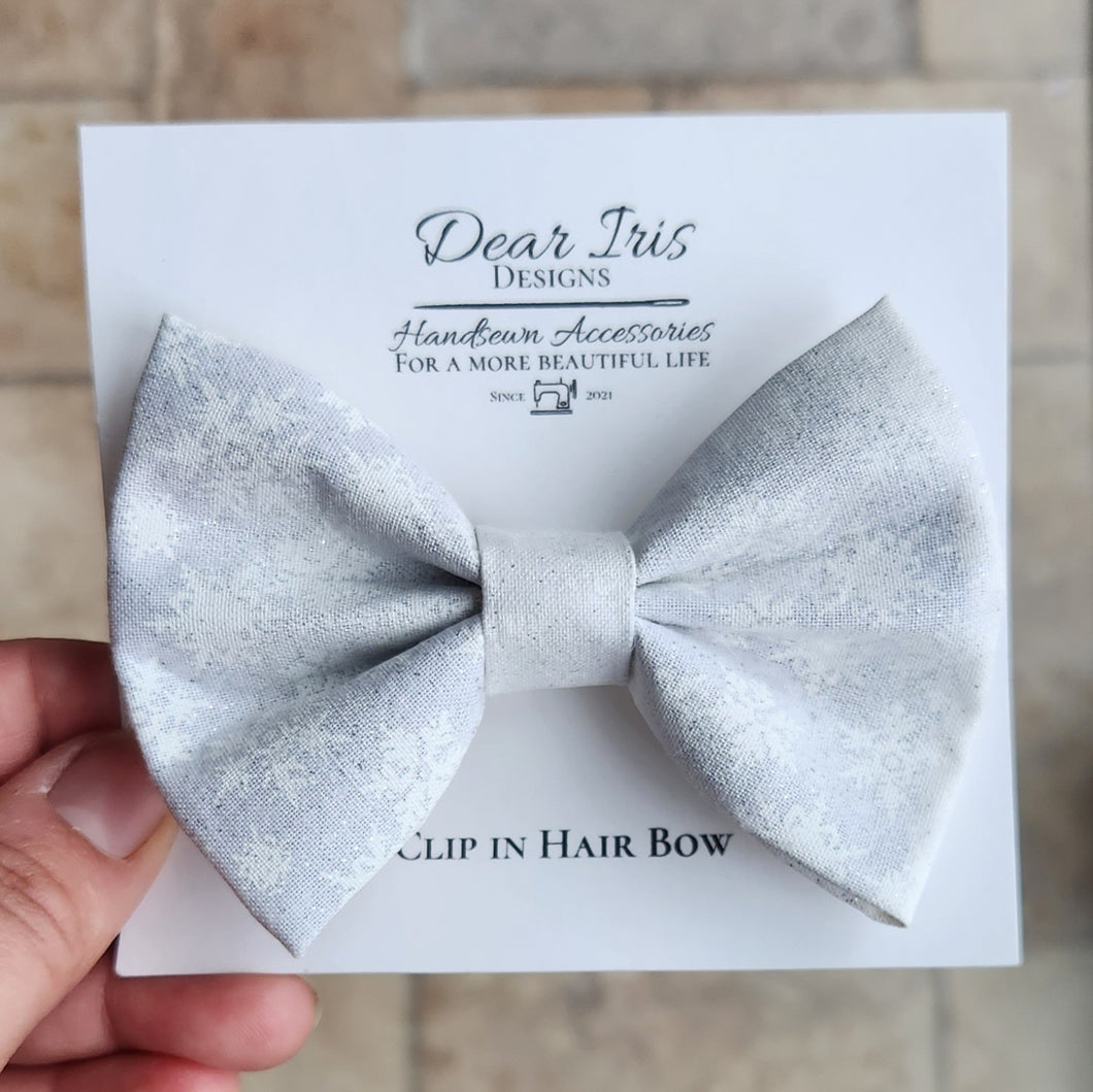 Snowflake Bow Large