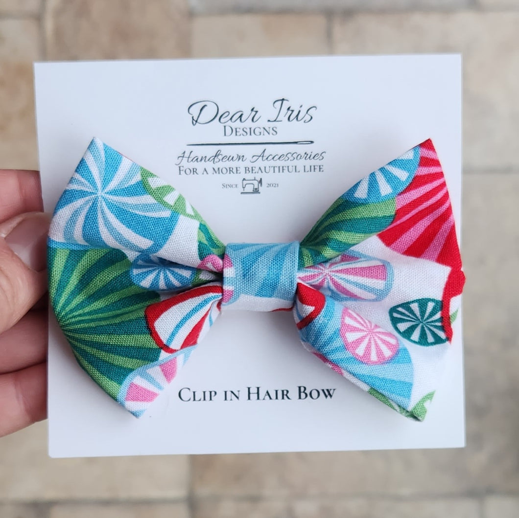 Candy Swirl Bow Large