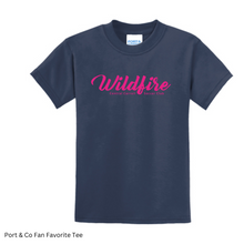 Load image into Gallery viewer, CCSC-WILDFIRE- Port and co fan favorite adult tee- Navy
