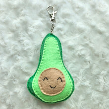 Load image into Gallery viewer, Felt Food Keychains- Pizza, Taco, Pickle, Avocado
