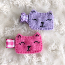 Load image into Gallery viewer, Happy Cat Hair Clips
