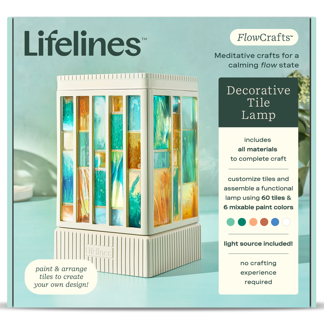 lamp FlowCraft- Decorative Tile Lamp