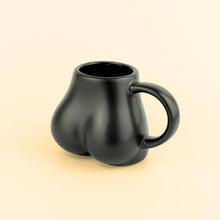 Load image into Gallery viewer, black Butt Mug / Body Mug-Black
