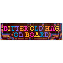 Load image into Gallery viewer, Bitter Old Hag On Board Vinyl Sticker
