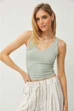 Load image into Gallery viewer, Be Cool V-Neck Wide Strap Tank
