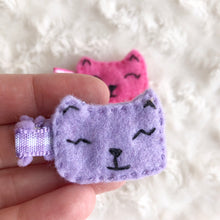 Load image into Gallery viewer, Happy Cat Hair Clips
