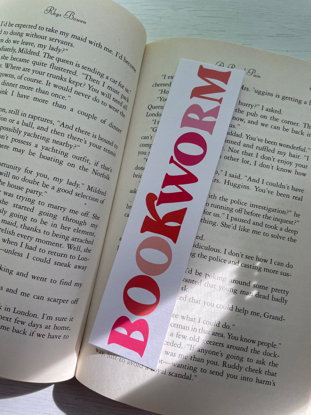 Bookworm Bookmark | Bookmarks for Book Lovers | Gift Idea for Reader | Book Club Gift | Retro Bookmark
