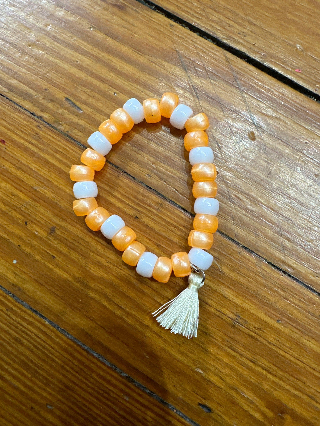 Orange bracelet