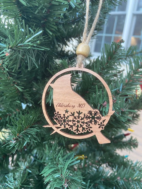 Eldersburg Cardinal Ornament