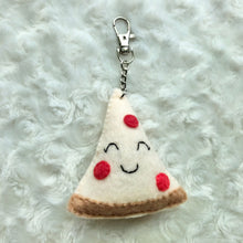 Load image into Gallery viewer, Felt Food Keychains- Pizza, Taco, Pickle, Avocado
