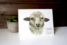 Load image into Gallery viewer, Thank Ewe Sheep Card
