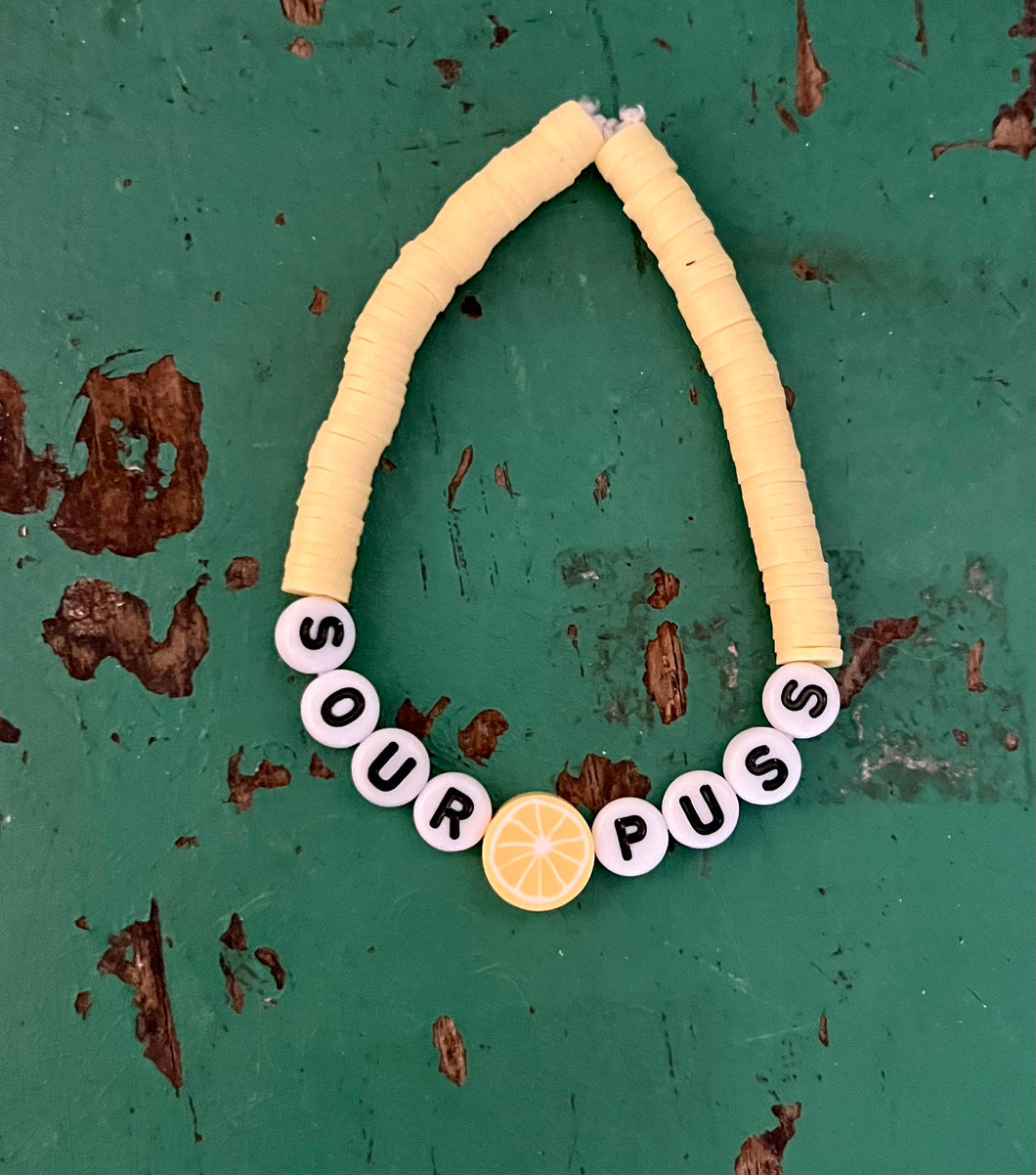 Sourpuss Lemon Bracelet