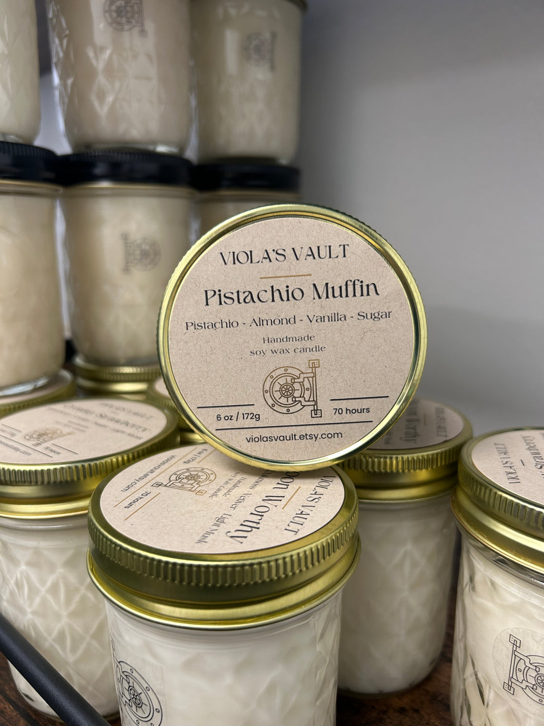 Pistachio Muffin 6oz candle