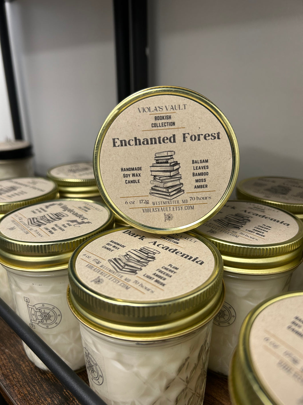 Enchanted Forest 6oz soy candle