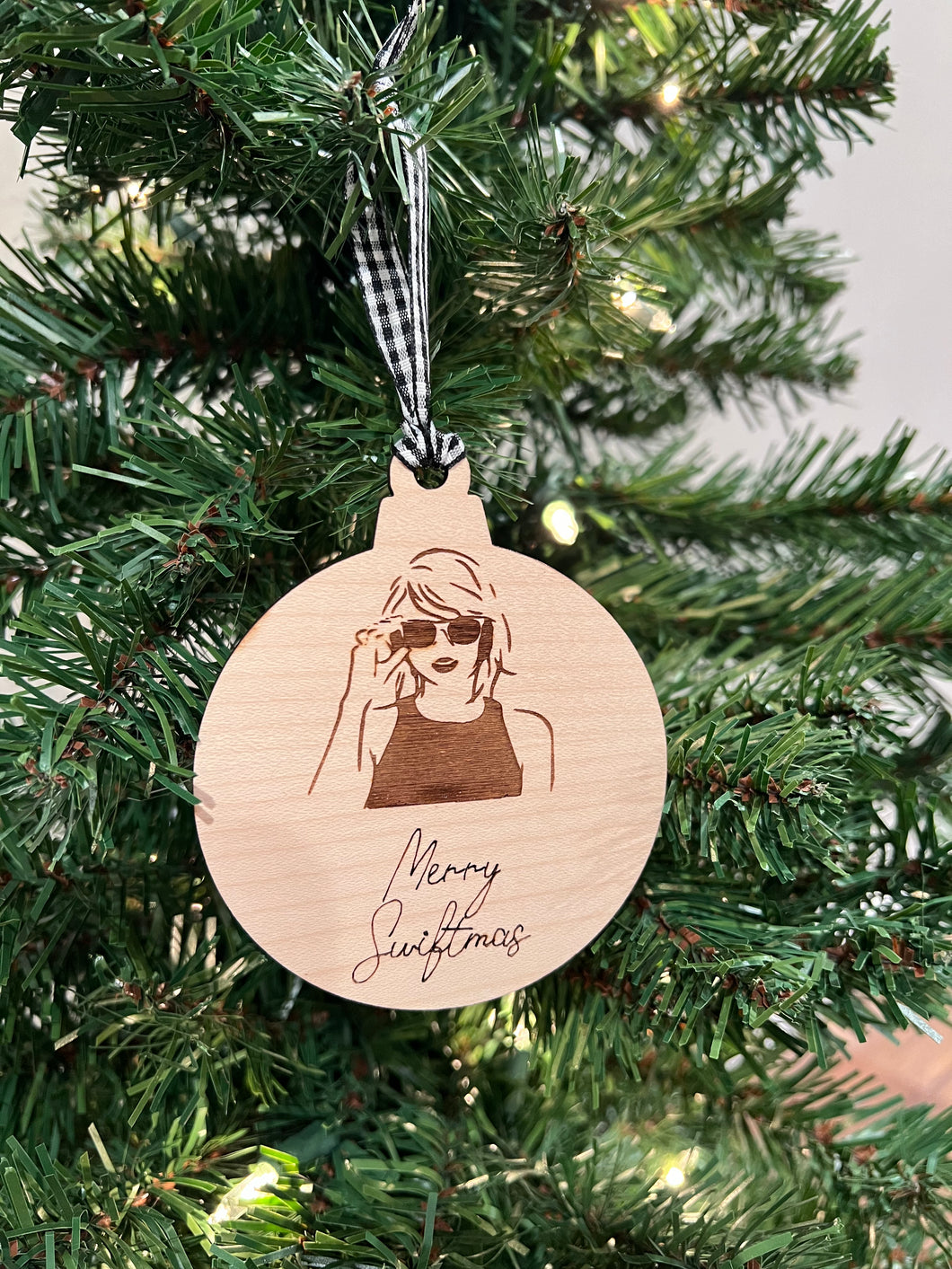 merry swiftmas ornament