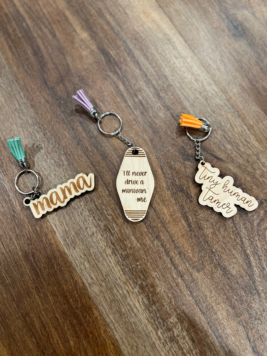 Wooden Keychains