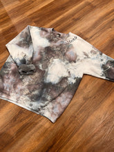 Load image into Gallery viewer, Raiders embroidered tie dye crew neck with name/#- PRE ORDER
