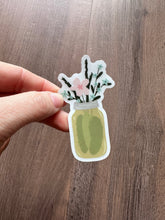 Load image into Gallery viewer, Pickle Jar Floral Bouquet Sticker
