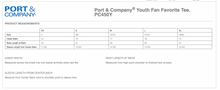 Load image into Gallery viewer, port &amp;co short sleeve cotton tee YOUTH CC Phoenix
