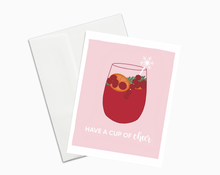 Load image into Gallery viewer, Have a Cup of Cheer Christmas Card

