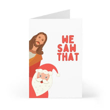 Load image into Gallery viewer, We Saw That Funny Christmas Cards - Holiday Card

