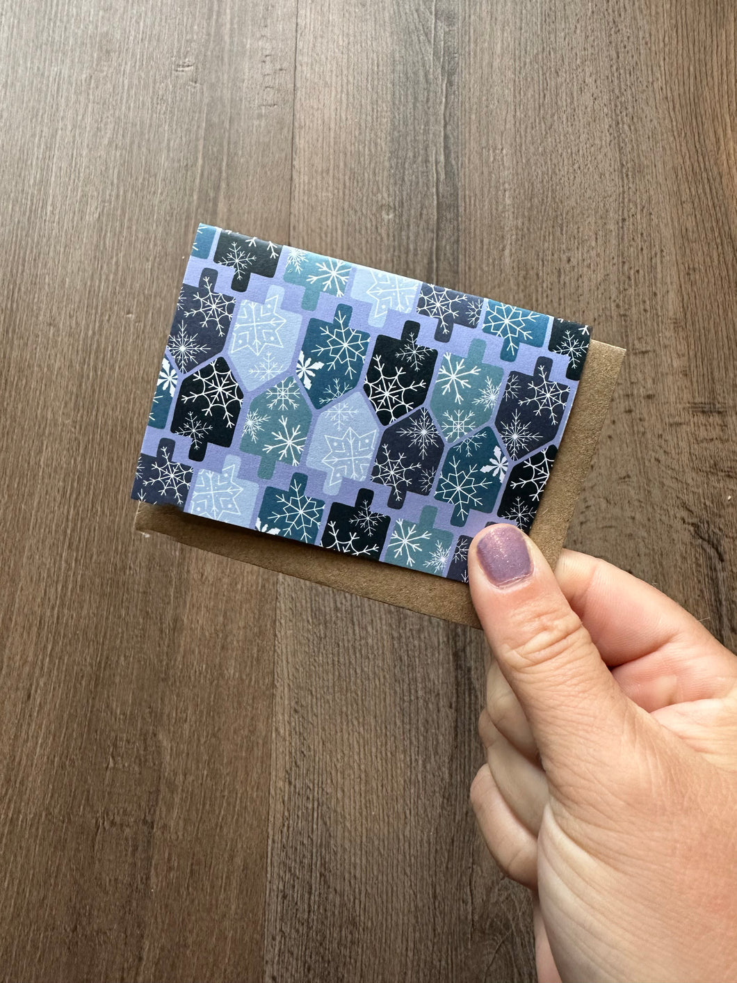 Hanukkah Holiday Mini Card