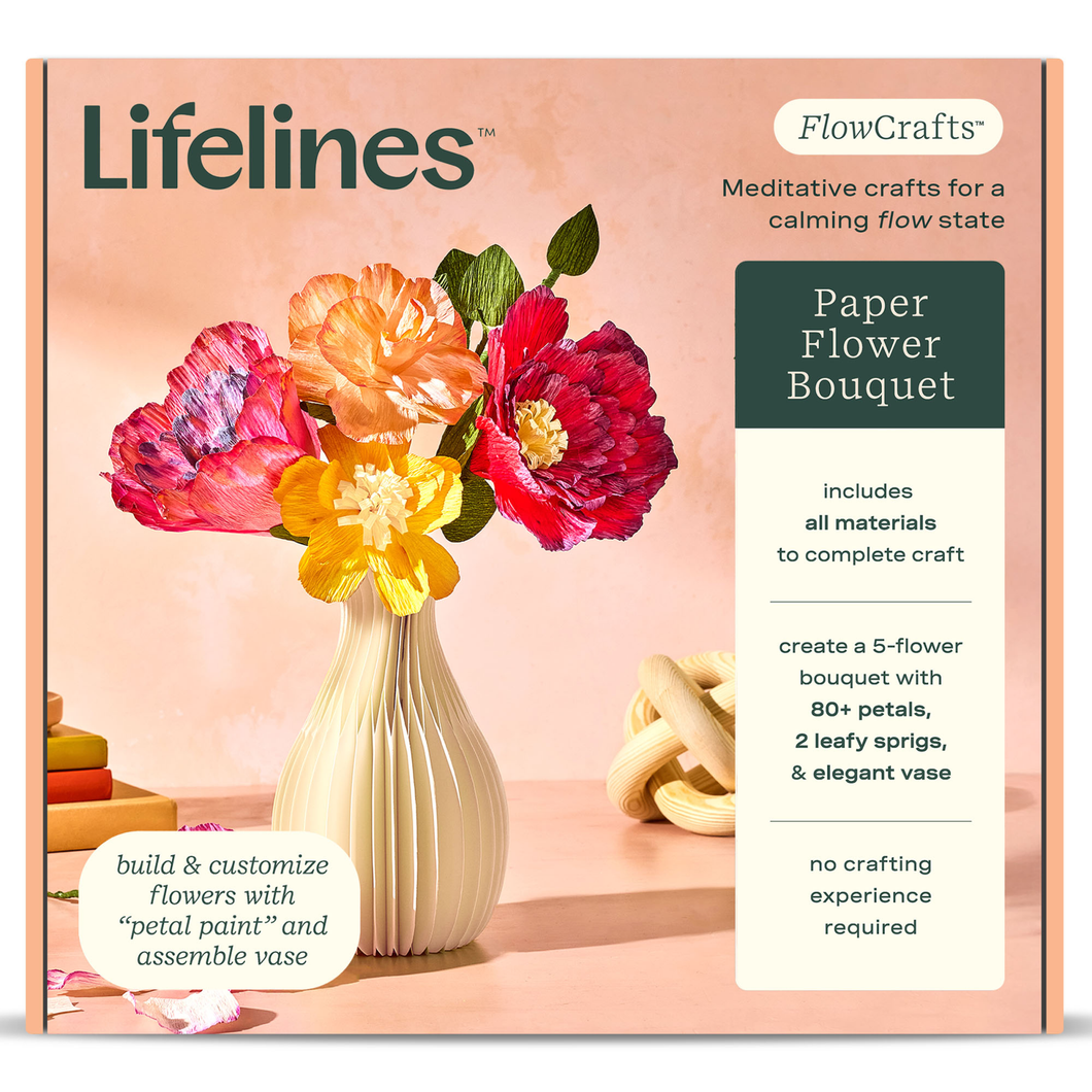 FlowCrafts Paper Flower Bouquet Kit