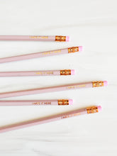Load image into Gallery viewer, Set of 6 'I Hate it Here' Hex Pencils | Sharpened
