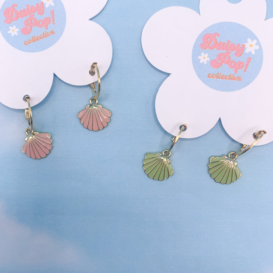 Summer Shell earrings