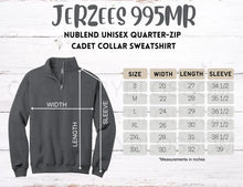 Load image into Gallery viewer, Winfield apparel-  full logo printed 1/4 zip sweatshirt
