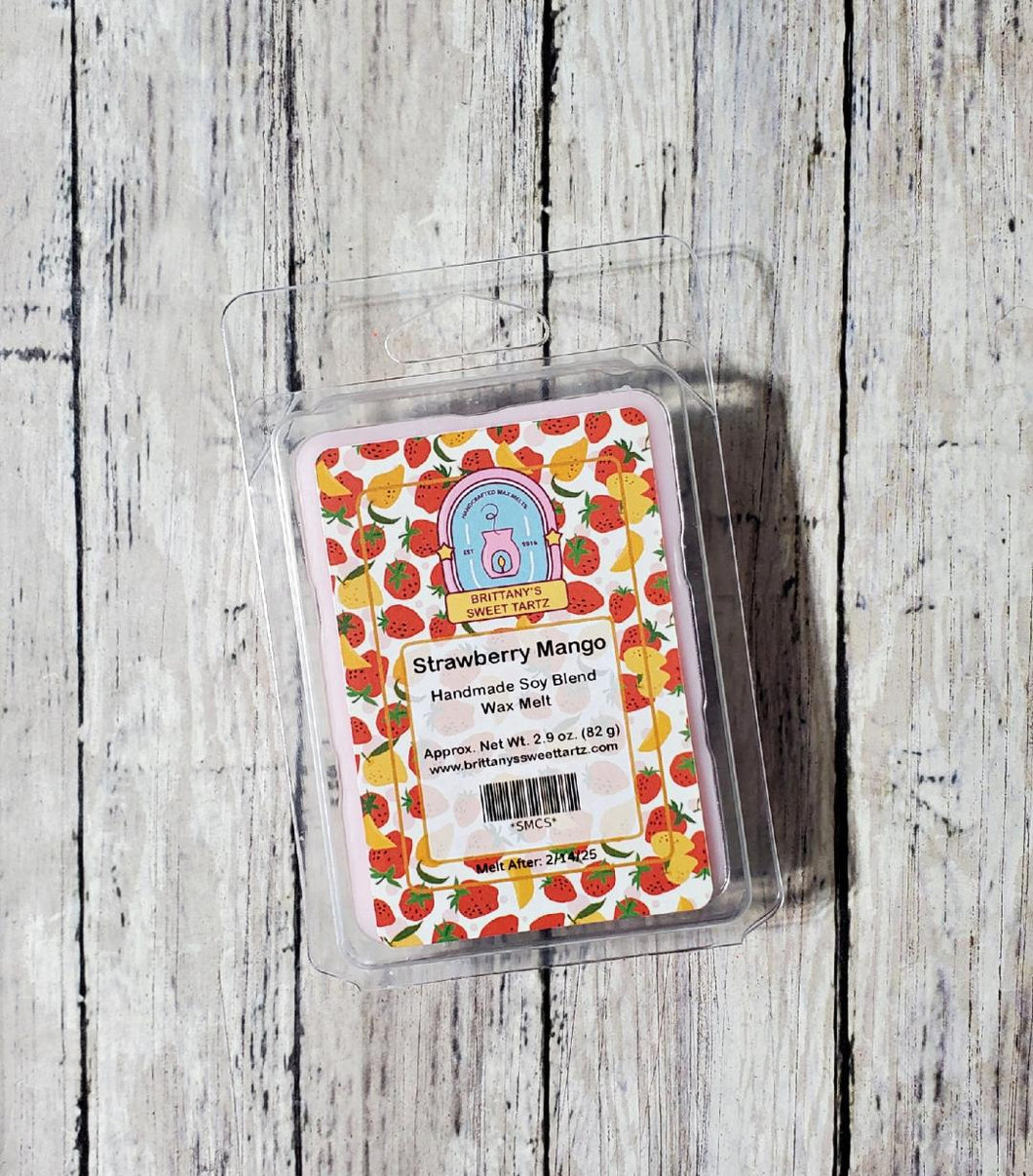 Strawberry Mango Clamshell Bar Wax Melt